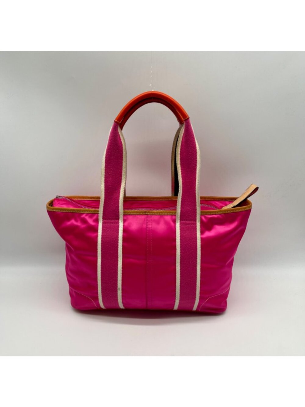 Coach Bright Pink Nylon Hampton Tote Bag 1894 - Picture 2 of 14